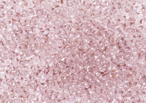 Бисер Чехия круглый 10/0 50 г 01213 прозрачный холодный коричнево-бежевый зольгель окрашенный