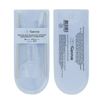 Для вязания " Gamma" SH2 крючки для вязания циркулярные алюминий d 4. 0 мм 80 см в чехле . 