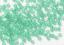 Бисер Япония круглый 11/0 10г 0072F темный перидот, матовый прозрачный