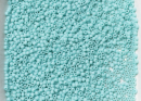 Бисер Япония круглый 11/0 10г 0055F бирюзовый, матовый непрозрачный