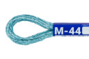 Нитки для вышивания " Gamma" мулине NM металлик 100% полиэстер 8 м М- 44 голубой